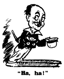 Little Tich, by Alex Akerbladh 1916