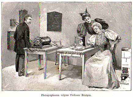 Negentiende eeuws röntgenapparaat