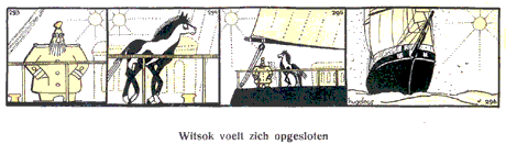 Paard Witsok, by Hugo Lous