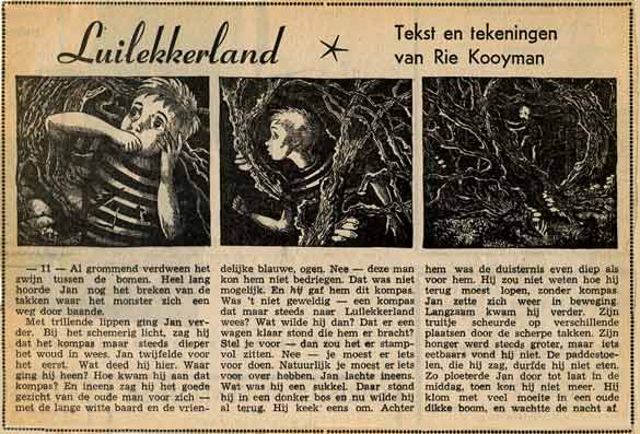 Luilekkerland, door Rie Kooyman