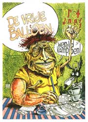 De Vrije Balloen #34, cover Paul Bodoni