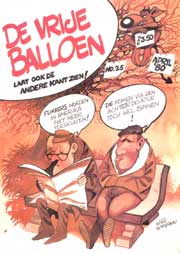 De Vrije Balloen #25,cover Willy Lohmann