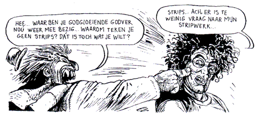 Filo, rechts de maker, Fred de Heij