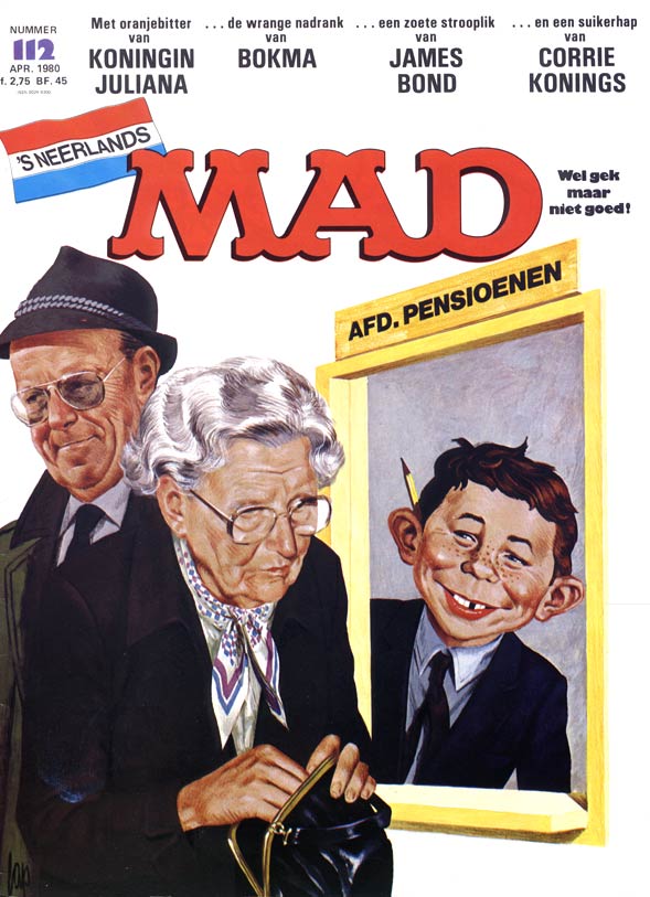 cover door Wouter Lap, april 1980