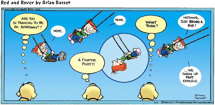 Red and Rover, by Brian Basset, 2002