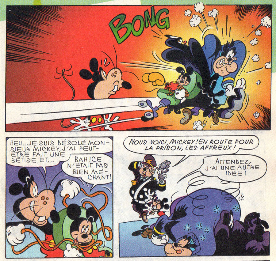 from Le Journal de Mickey, by Ramon Bernado