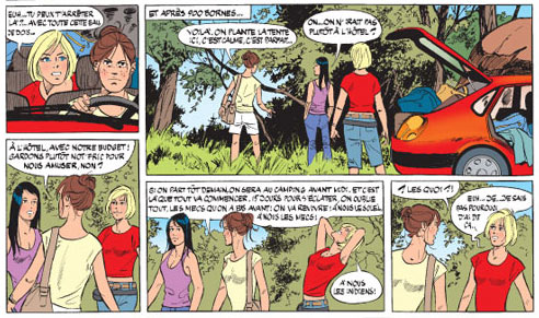 Julie, Claire, Cécile by Sidney and Bom