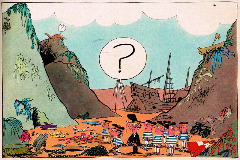 Les Naufragés by Claire Bretecher