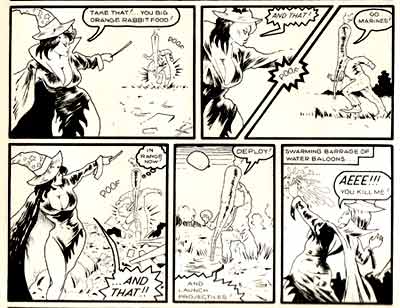 Flaming Carrot, by Bob Burden