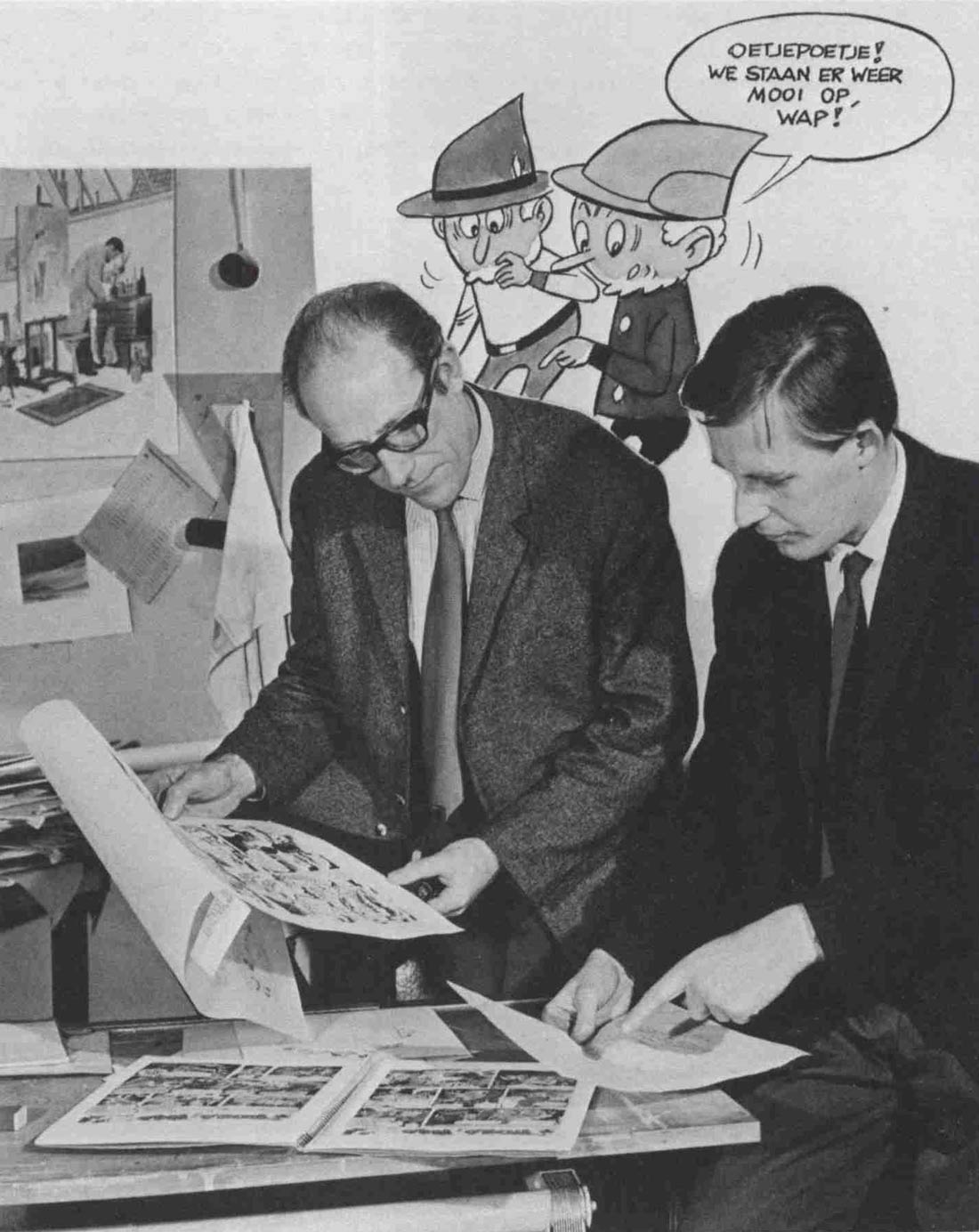 Nico van Dam en Bert Bus