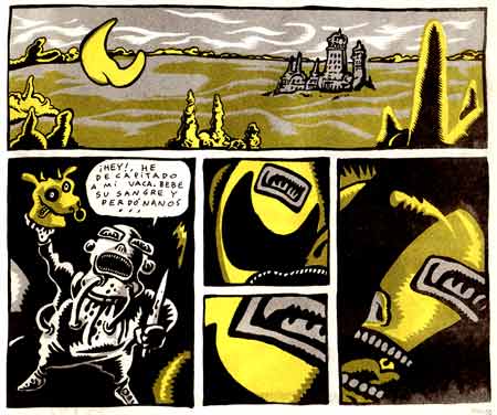 comic art by Max Cachimba