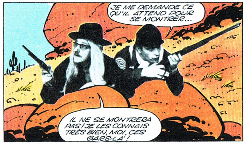 Cauvin and Salvé in photocomic