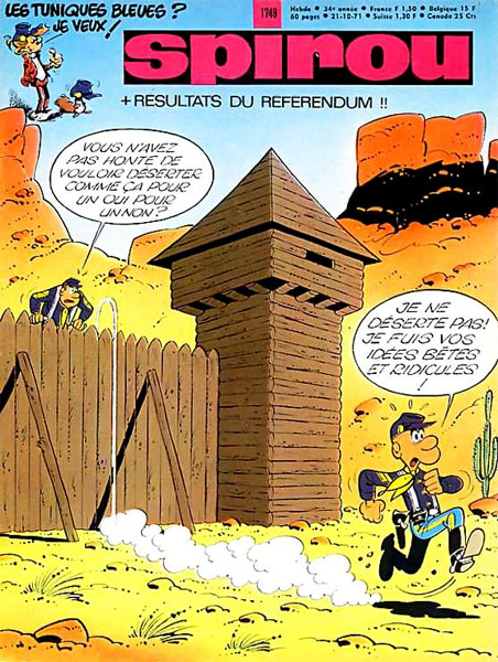 Les Tuniques Bleues by Cauvin and Salverius