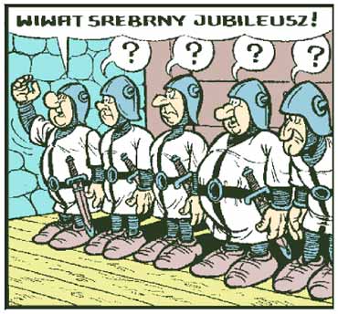 comic art by Janusz Christa