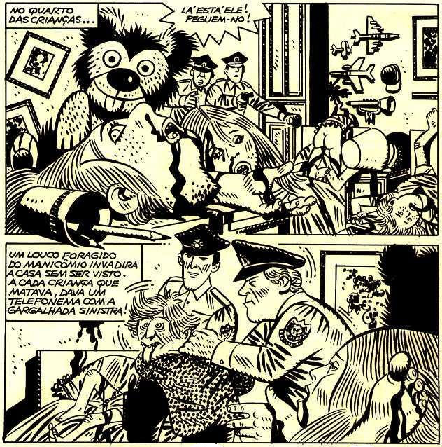 horror comic by Flavio Colin