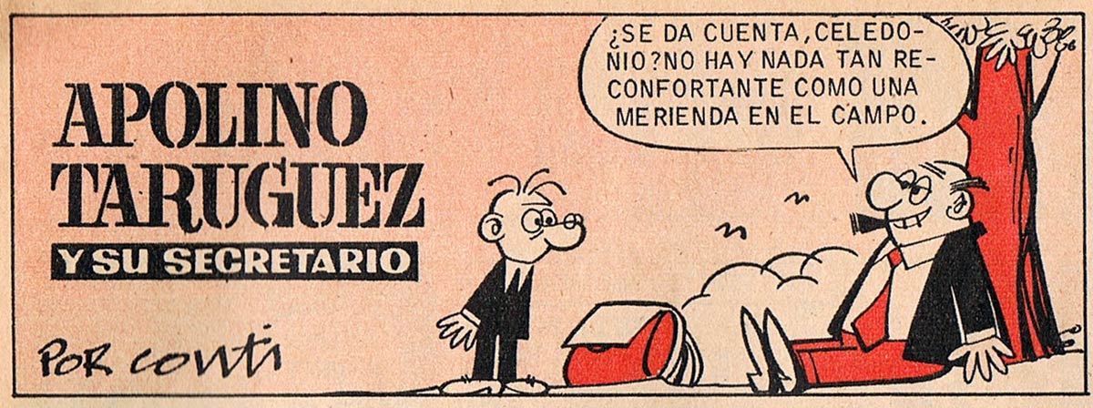 Apolino Tarúgue, by Carlos Conti