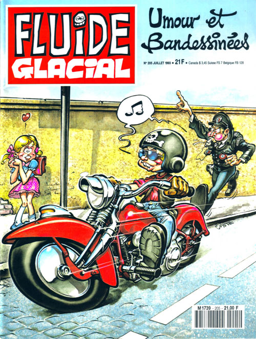 Cover for Fluide Glacial, by Coyote