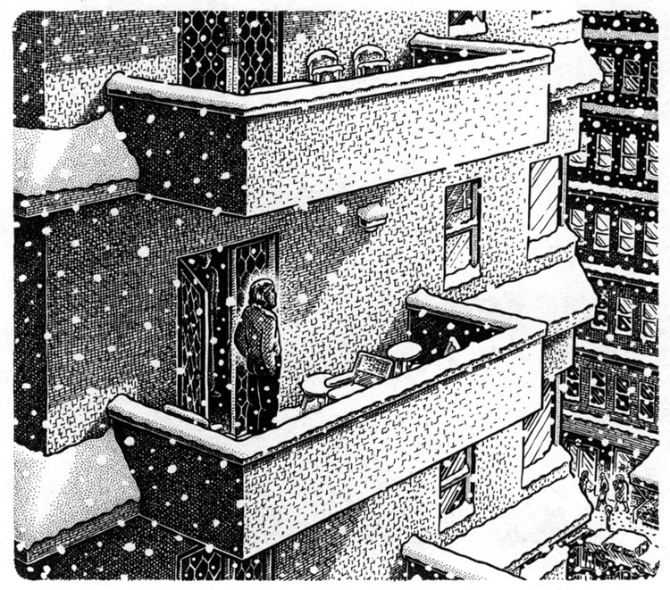 comic art by Howard Cruse