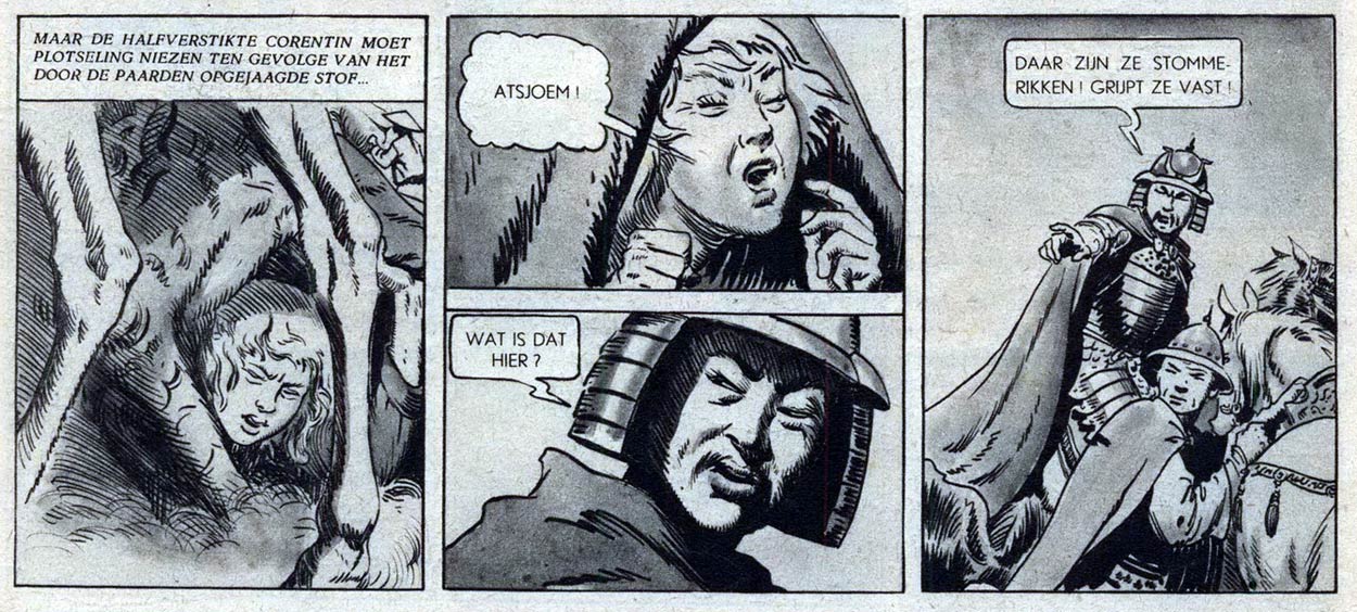 Les Nouvelles Aventures de Corentin (Dutch version from Kuifje #22, 1948)