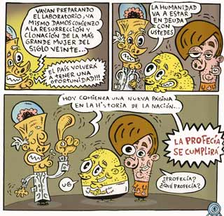 Evita, el comic, by Dani the O