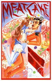 Meatcake cover, by Dame Darcy