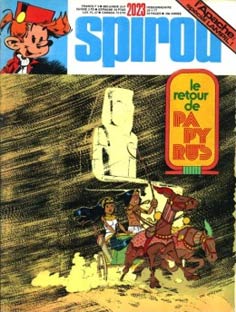 Cover for Spirou by De Gieter