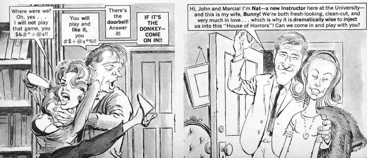 Who in Heck is Virginia Woolfe? by Mort Drucker