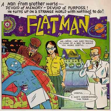 Flatman, by Phil Elliott