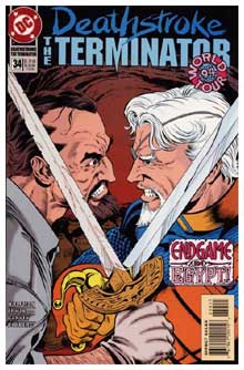 Deathstroke Terminator cover, by Steve Erwin