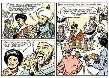 comic art by Attila Fazekas