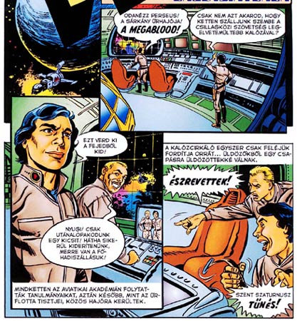 Captain Perseus by Attila Fazekas