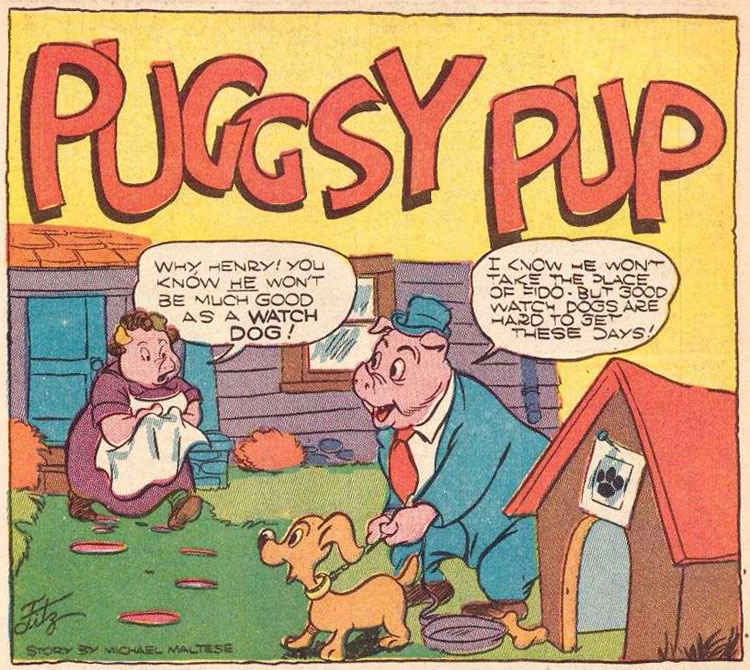 Puggsy Pup by Owen Fitzgerald
