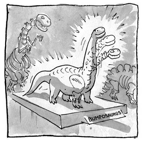 The Dinosaur That Got Tired of Being Extinct by Ramona Fradon