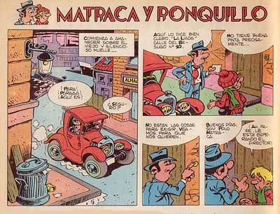 Matraca y Ronquillo, by Adolfo Garcia