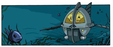 comic art by Giner Bou