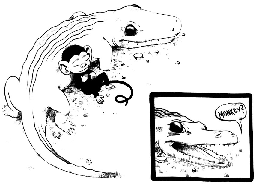 The Monkey and the Crocodile, by Robert Goodin