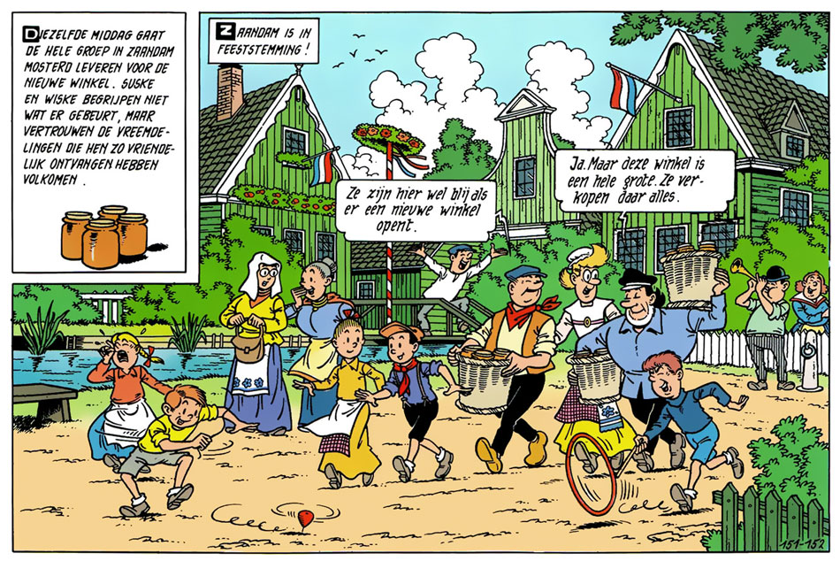 Suske en Wiske, by Eugeen Goossens (Witte Zwanen, Zwarte Zwanen)