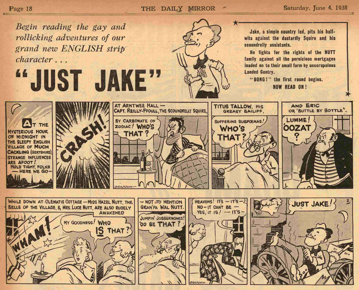 Just Jake, by Bernard Graddon (1950)