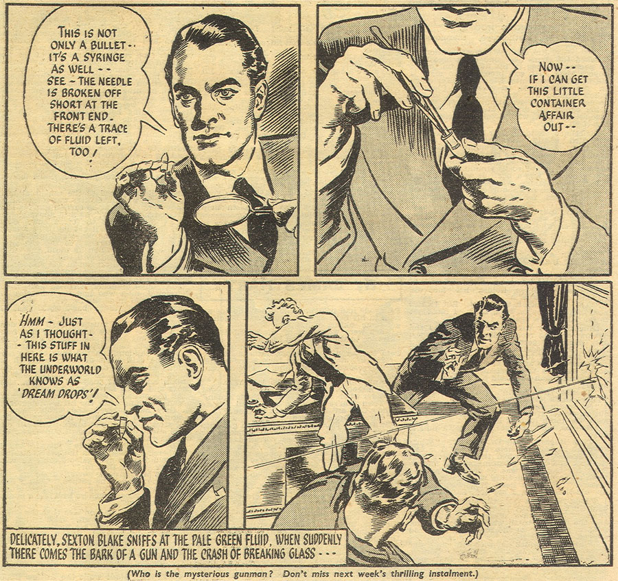 Sexton Blake, by Jack Grandfield (1949)