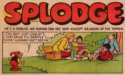 Splodge, by Charles Grigg