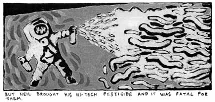 An alternative moon-landing, by Ivan Grubanov