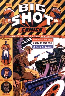 Big Shot Comics cover, by Fred Guardineer (1941)