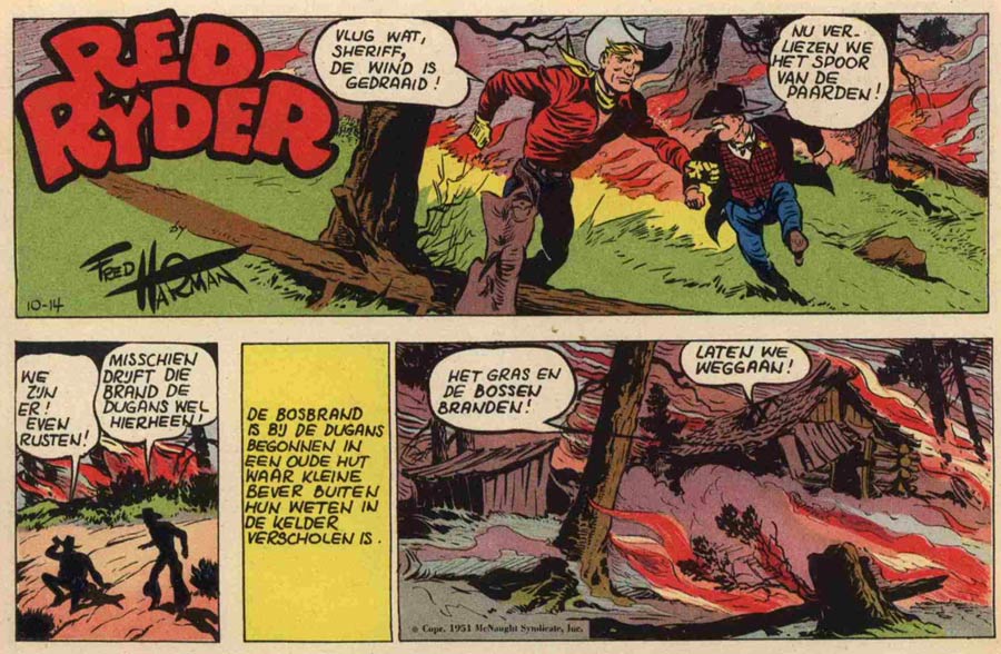 Red Ryder, by Fred Harman (1945)