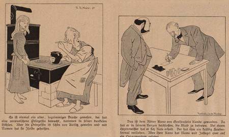 Simplicissimus art by Thomas Theodor Heine