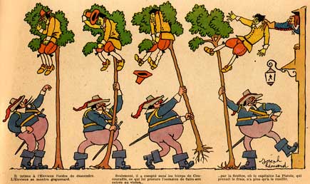 comic art by Joseph Hemard