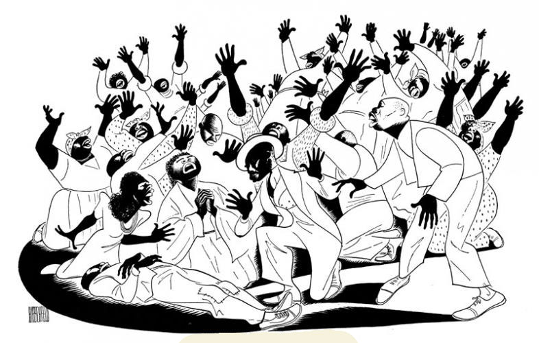 Backstage with Al Hirschfeld