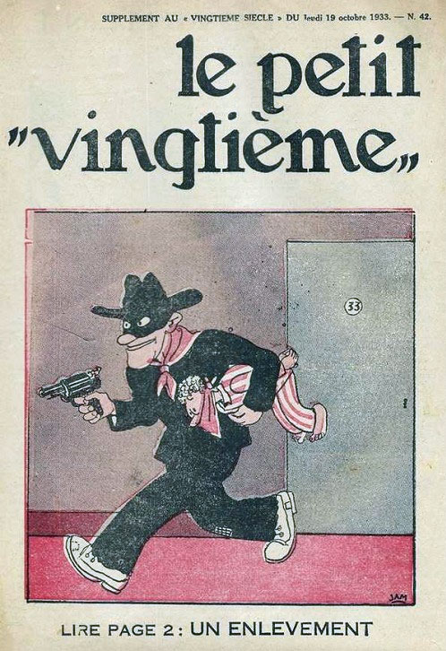Cover for Le Petit Vingtième (19 October 1933)