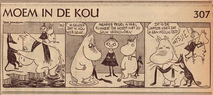 Moomin, art by Tove Jansson (1956)