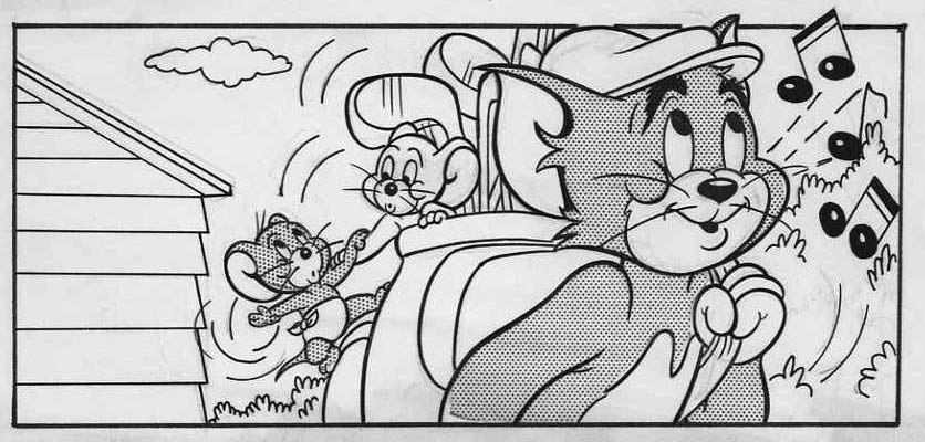 Tom and Jerry, by Kelly Jarvis