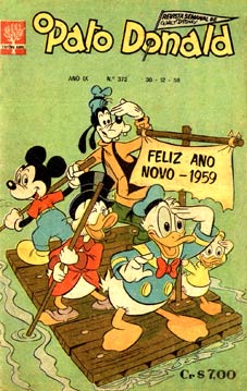 O Pato Donald cover, by Jorge Kato